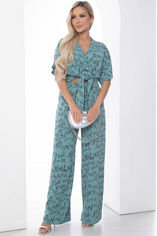 LT Collection Костюм 596544 К15902-7М Бирюза