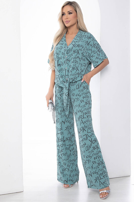 LT Collection Костюм 596544 К15902-7М Бирюза