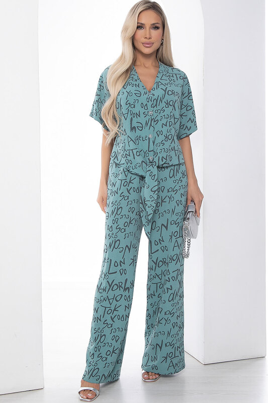 LT Collection Костюм 596544 К15902-7М Бирюза
