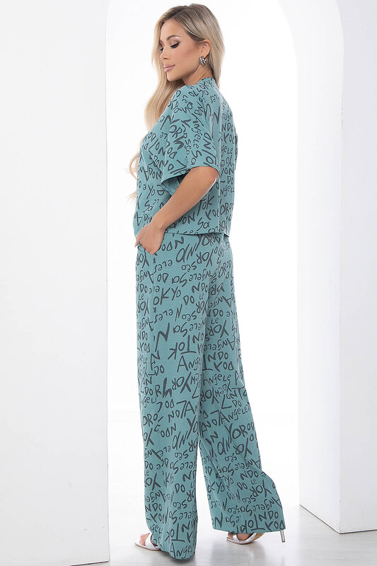 LT Collection Костюм 596544 К15902-7М Бирюза