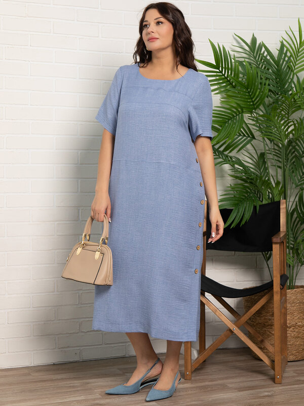 LT Collection Платье 596548 П15884-8М Голубой