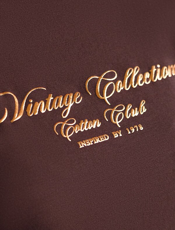 VILATTE Футболка 596639 D49.173 шоколад_vintage