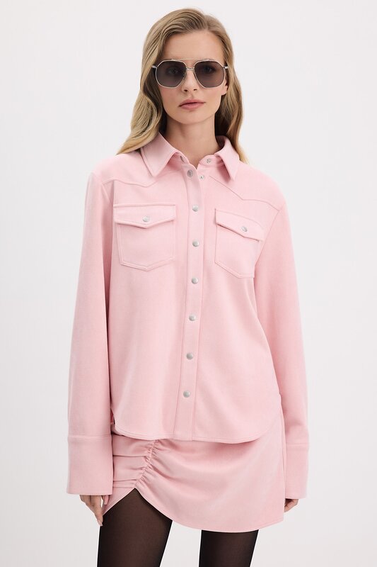 TOPTOP Рубашка 596893 TT.021.17036.300 Розовый