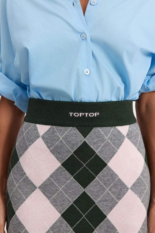 TOPTOP Юбка 597080 TT.070.17708.501 Зеленый