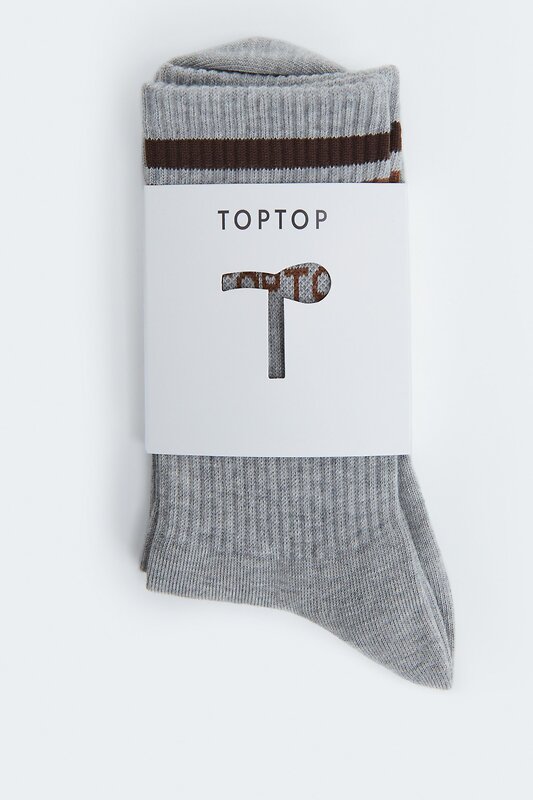 TOPTOP Носки 597115 TT.082.14003.821 Серый меланж