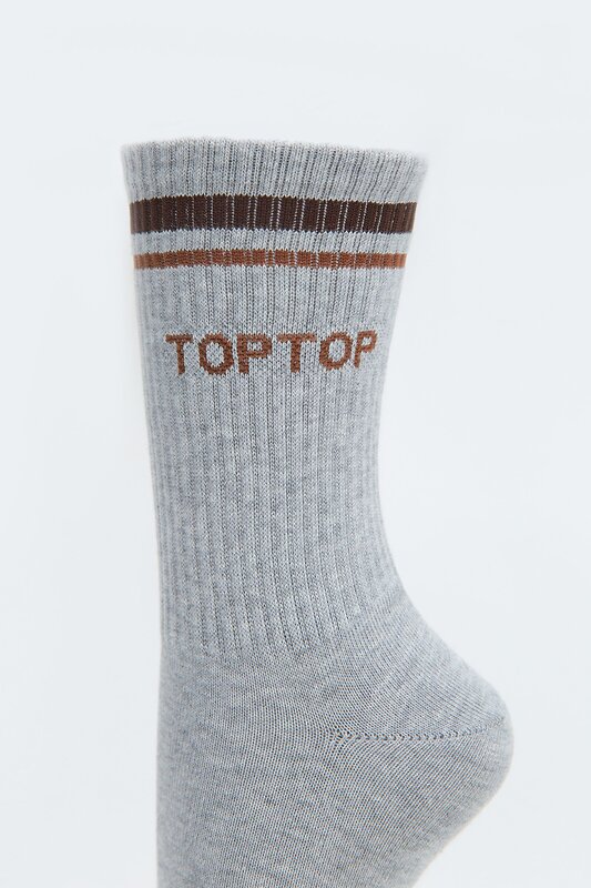 TOPTOP Носки 597115 TT.082.14003.821 Серый меланж