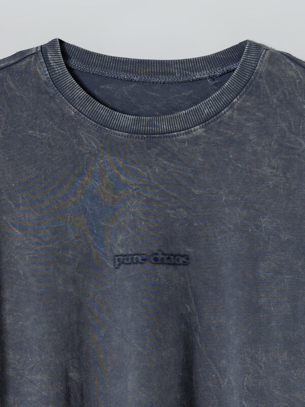 MARK FORMELLE Джемпер 597322 122915 ACID WASH на темном небе