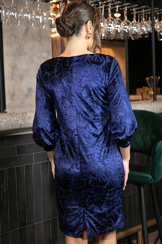 LT Collection Платье 598037 П11466 синий