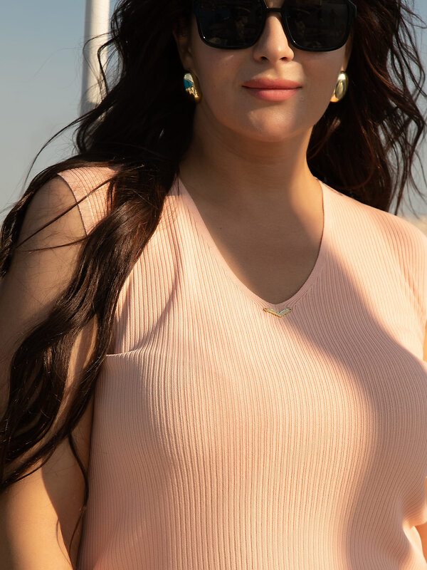 LT Collection Топ 598053 Б16048-4М Персик