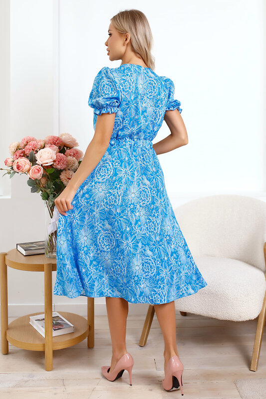 LT Collection Платье 598230 П15935-45М Голубой
