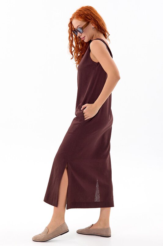 Lika Dress Платье 598281 10719 Тёмный шоколад