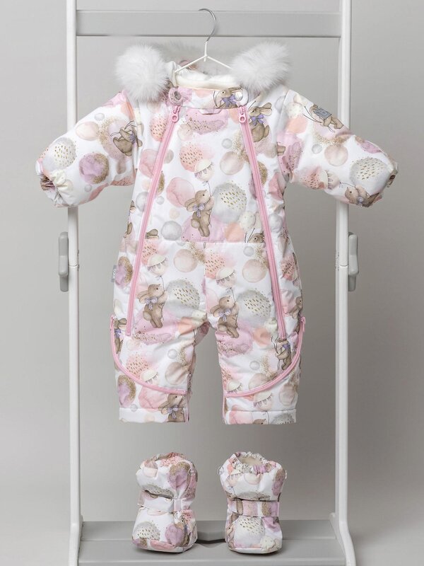 BATIK Комбинезон 598323 0310-27з-2 Принт/розовый