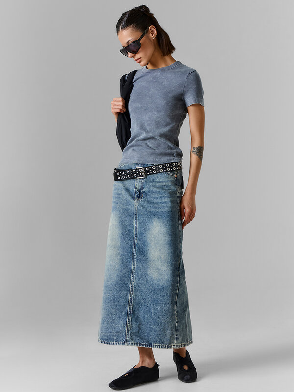MARK FORMELLE Футболка 598406 112935 ACID WASH на темном небе