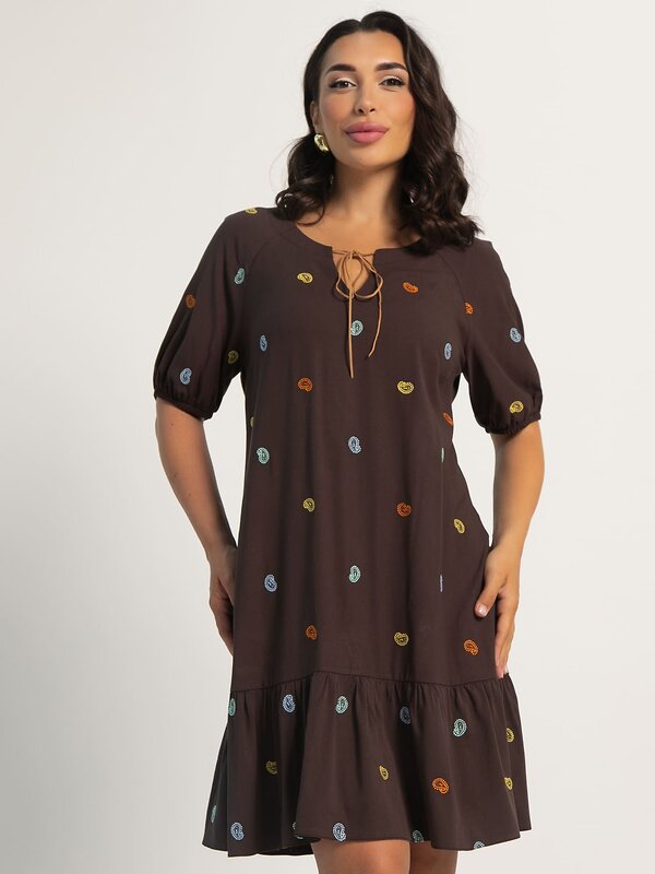 LT Collection Платье 598712 П15982-9М Коричневый