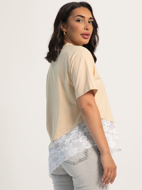 LT Collection Блуза 598713 Б16002-5М Бежевый