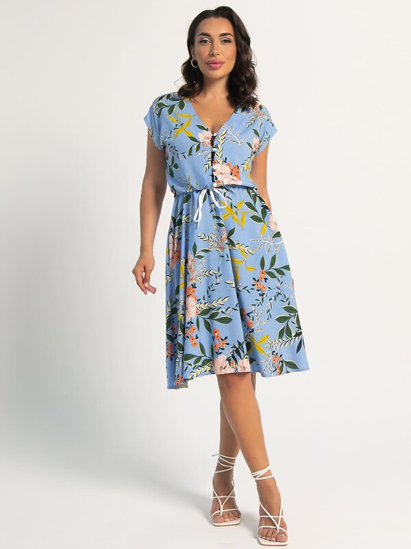 LT Collection Платье 598714 П16003-13М Голубой