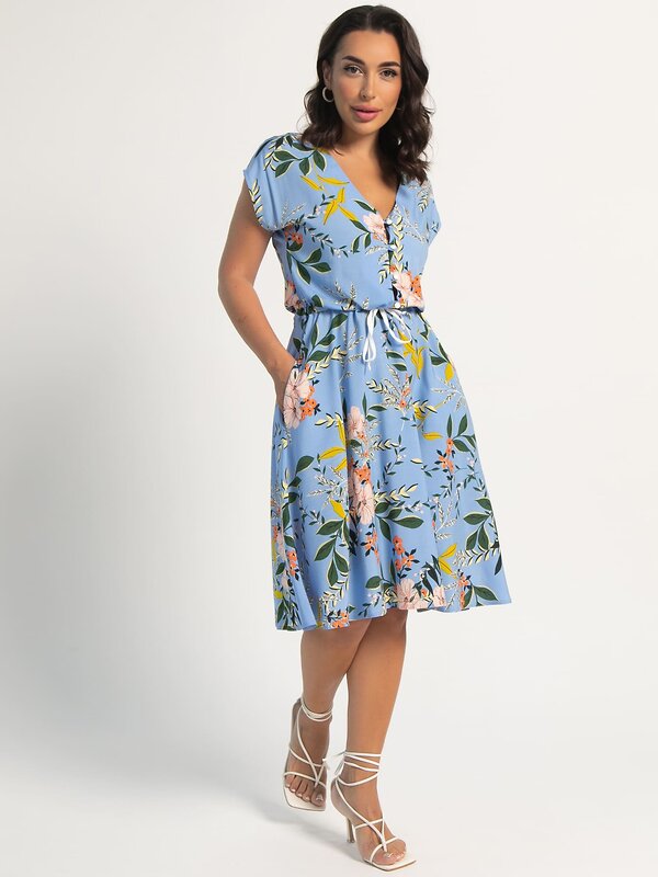LT Collection Платье 598714 П16003-13М Голубой