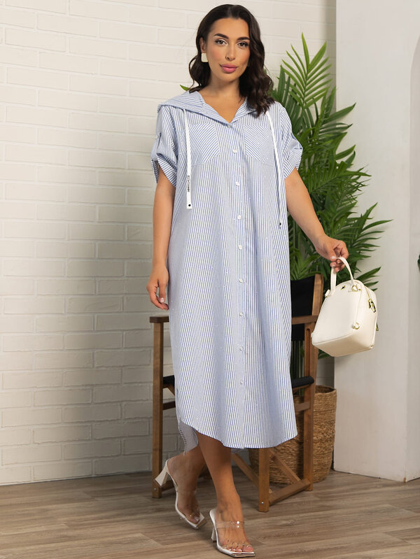 LT Collection Платье 598727 П16042-18М Голубой