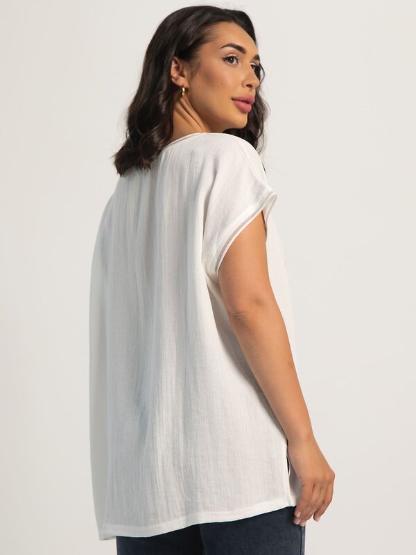 LT Collection Блуза 598731 Б16043-18М Белый