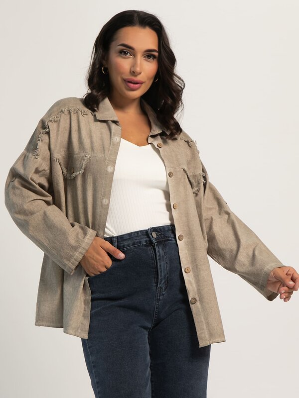 LT Collection Рубашка 598734 Б16050-4М Бежевый
