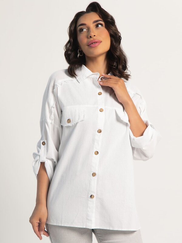 LT Collection Рубашка 598735 Б16049-4М Белый