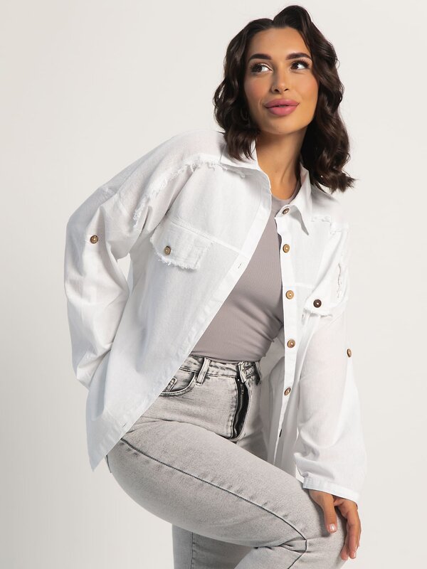 LT Collection Рубашка 598735 Б16049-4М Белый