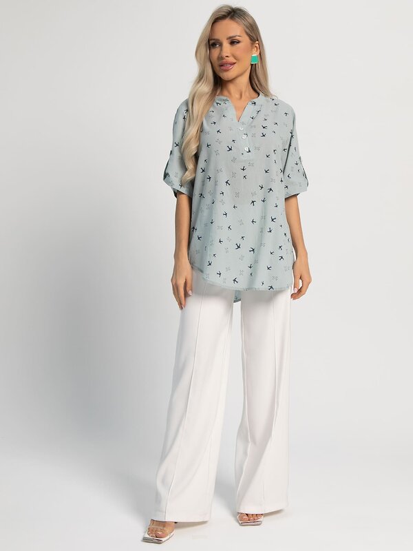 LT Collection Блуза 598783 Б15954-18М Зеленый