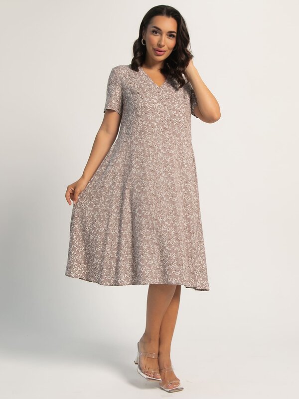 LT Collection Платье 598789 П16064-25М Бежевый