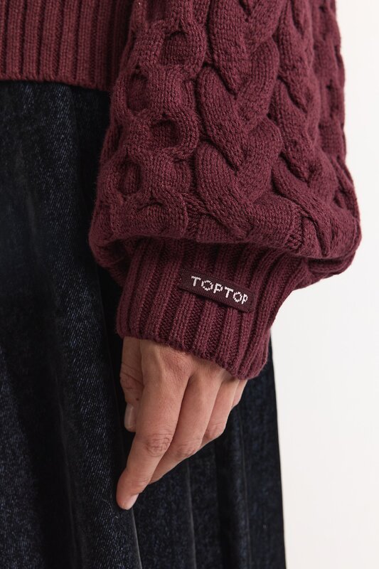 TOPTOP Свитер 599154 TT.050.18252.330 Бордовый