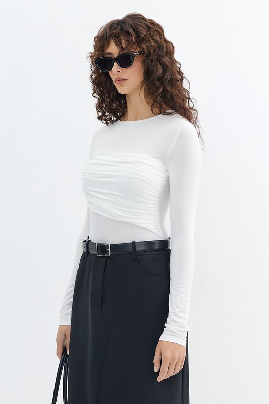 TOPTOP STUDIO Боди 599155 TTS.023.16339.120.04069 Молочный
