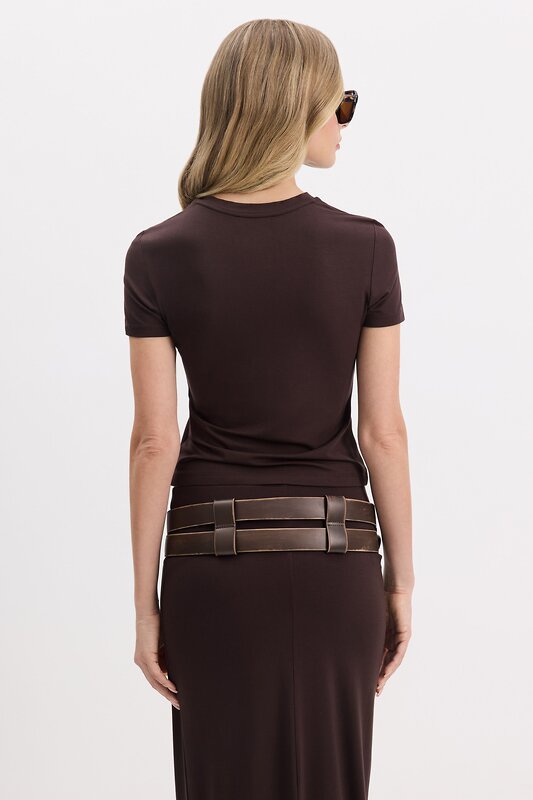 TOPTOP Футболка 599160 TT.027.17398.700 Коричневый