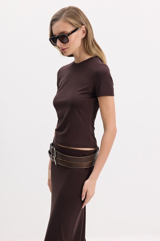 TOPTOP Футболка 599160 TT.027.17398.700 Коричневый