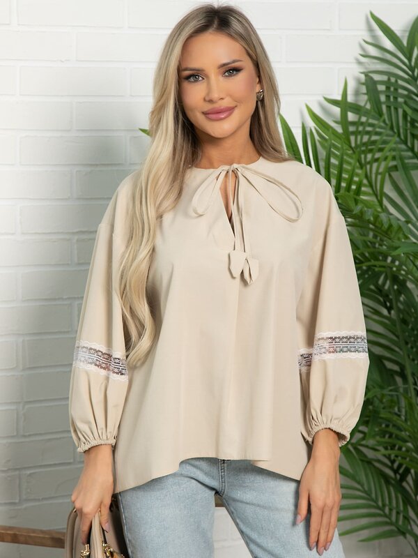 LT Collection Блуза 599174 Б15762-39М Бежевый