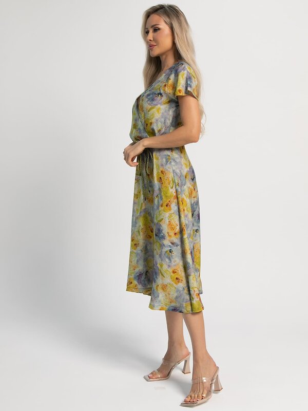 LT Collection Платье 599180 П15966-10М Желтый