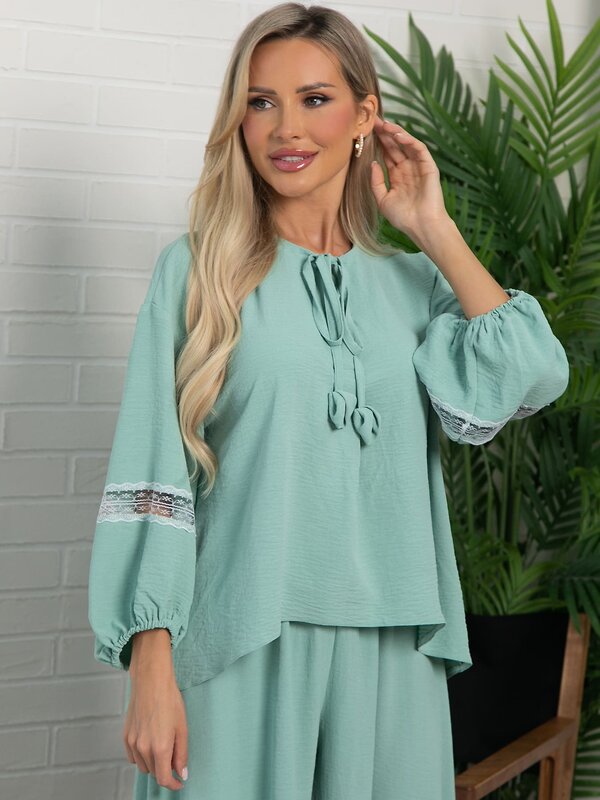LT Collection Блуза 599268 Б15981-39М Зеленый