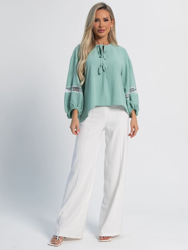LT Collection Блуза 599268 Б15981-39М Зеленый