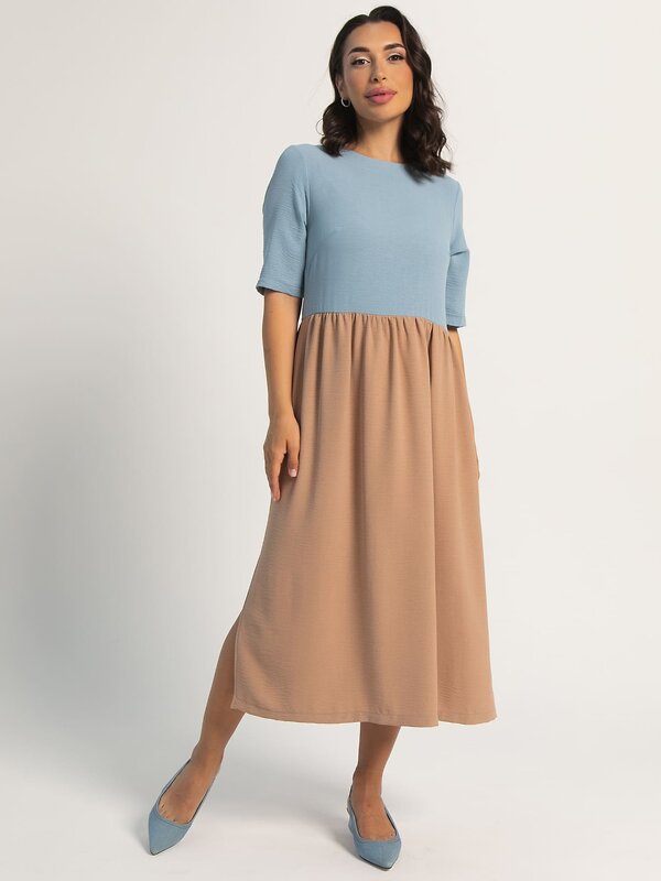 LT Collection Платье 599269 П16008-25М Бежевый
