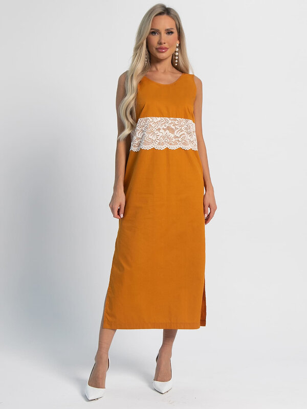 LT Collection Сарафан 599272 П16062-10М Горчица