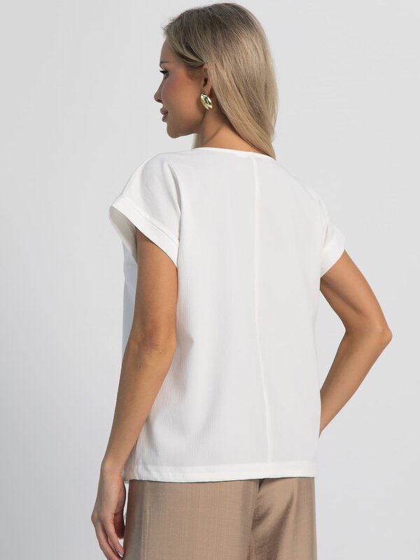 LT Collection Блуза 599282 Б16005-54М Белый
