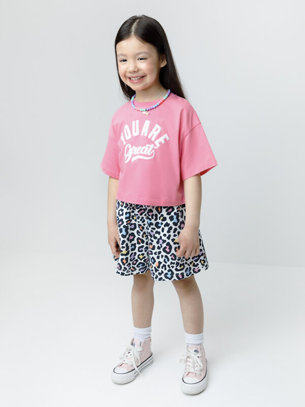 CROCKID Футболка 599512 КР 302936 розовый  