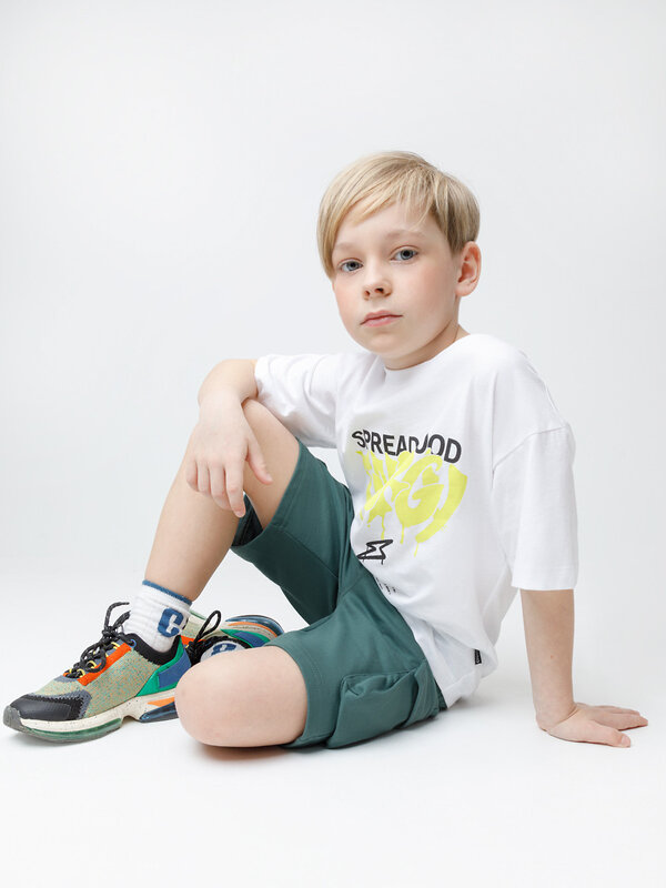CROCKID Шорты 599519 КР 400910 темно-зеленый  