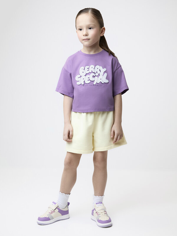 CROCKID Футболка 599553 КР 302936 сиреневый 