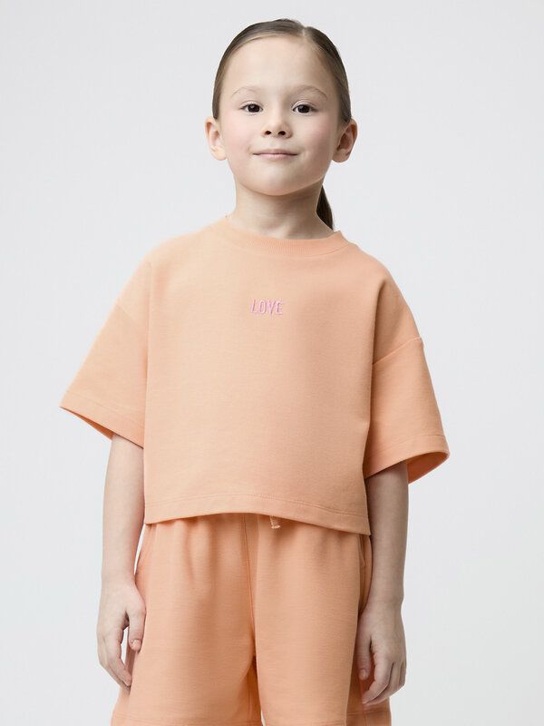 CROCKID Топ 599570 КР 302944 персиковый 