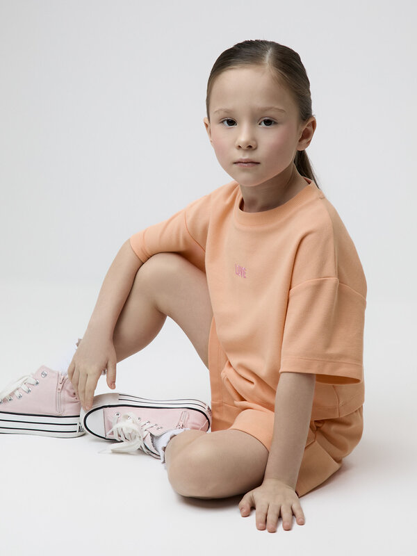 CROCKID Топ 599570 КР 302944 персиковый 