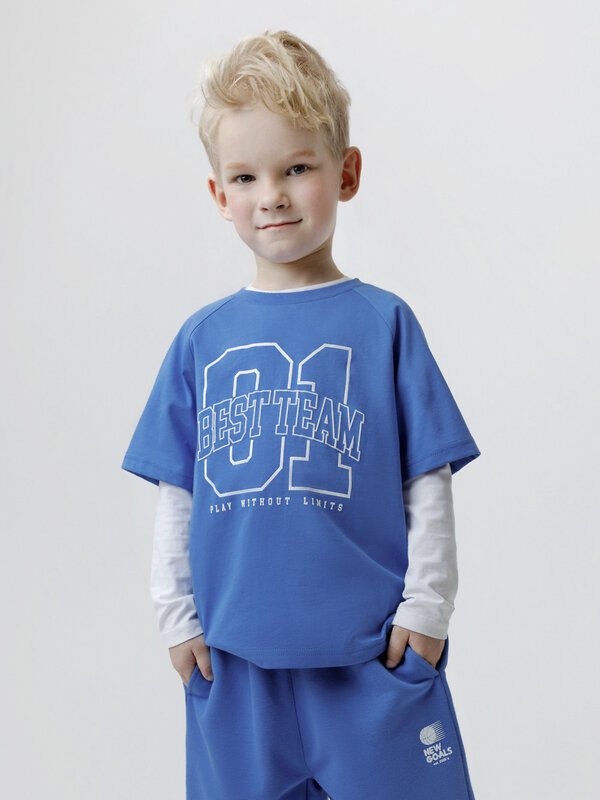CROCKID Футболка 599633 КР 303026 синий 