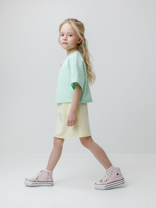 CROCKID Футболка 599646 КР 302944-1 светло-зеленый 