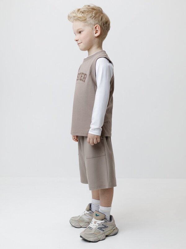 CROCKID Майка 599672 КР 302947 капучино 