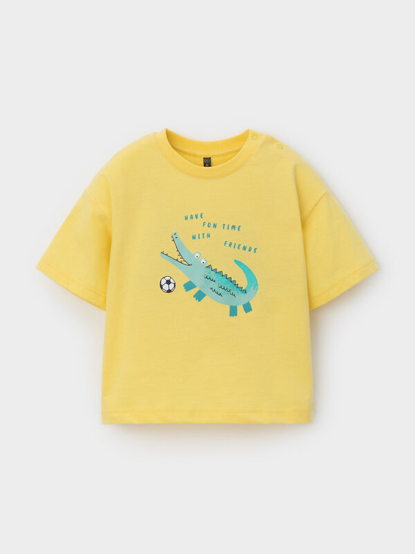 CROCKID Футболка 599714 КР 303003 желтый 