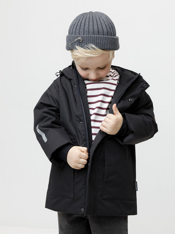 CROCKID Куртка 599791 ВК 30165/3 ГР (98-128) антрацитовый