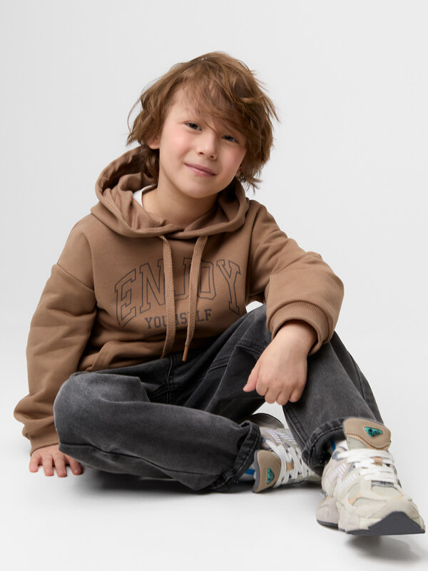 CROCKID Худи 599857 КР 303048 коричневый  